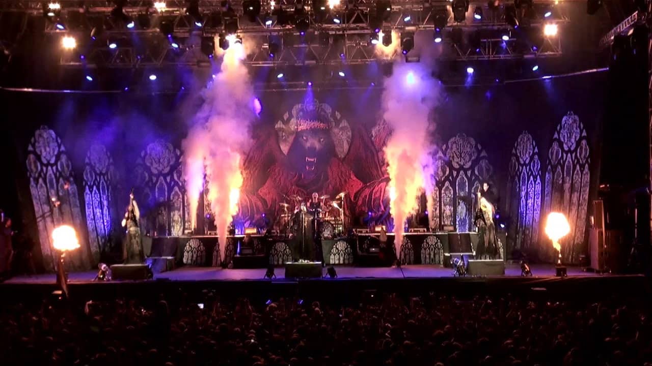 Powerwolf  - The Metal Mass Live backdrop