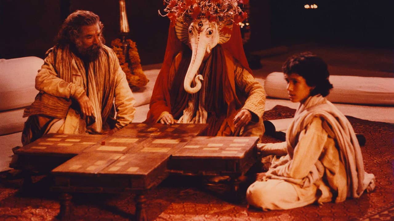 The Mahabharata backdrop