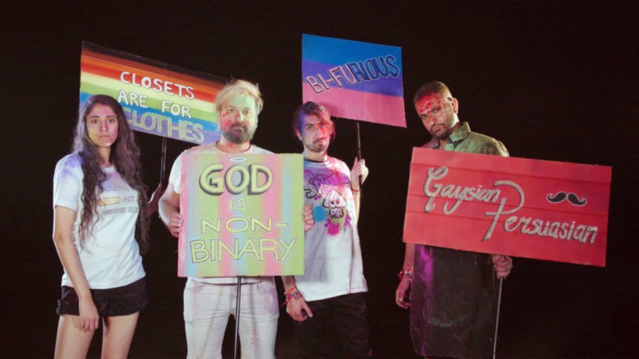 Pride & Protest backdrop