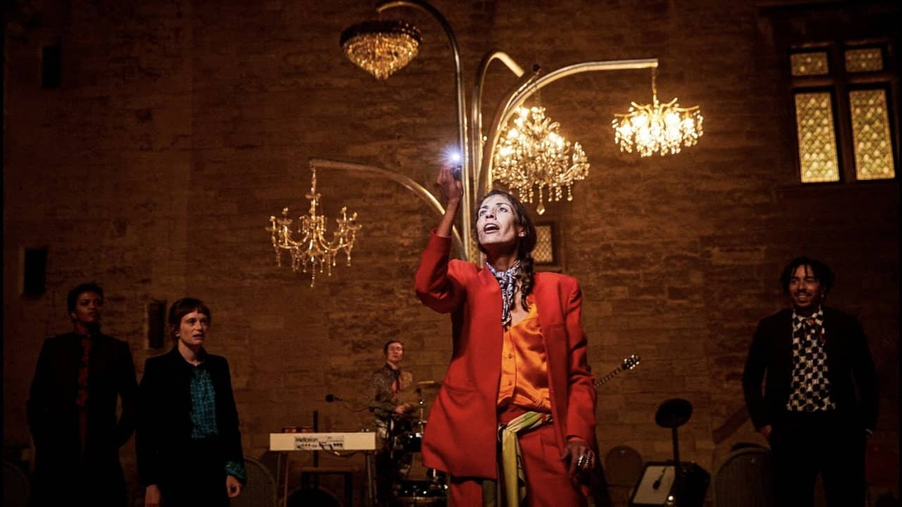 Chekhov's The Cherry Orchard backdrop