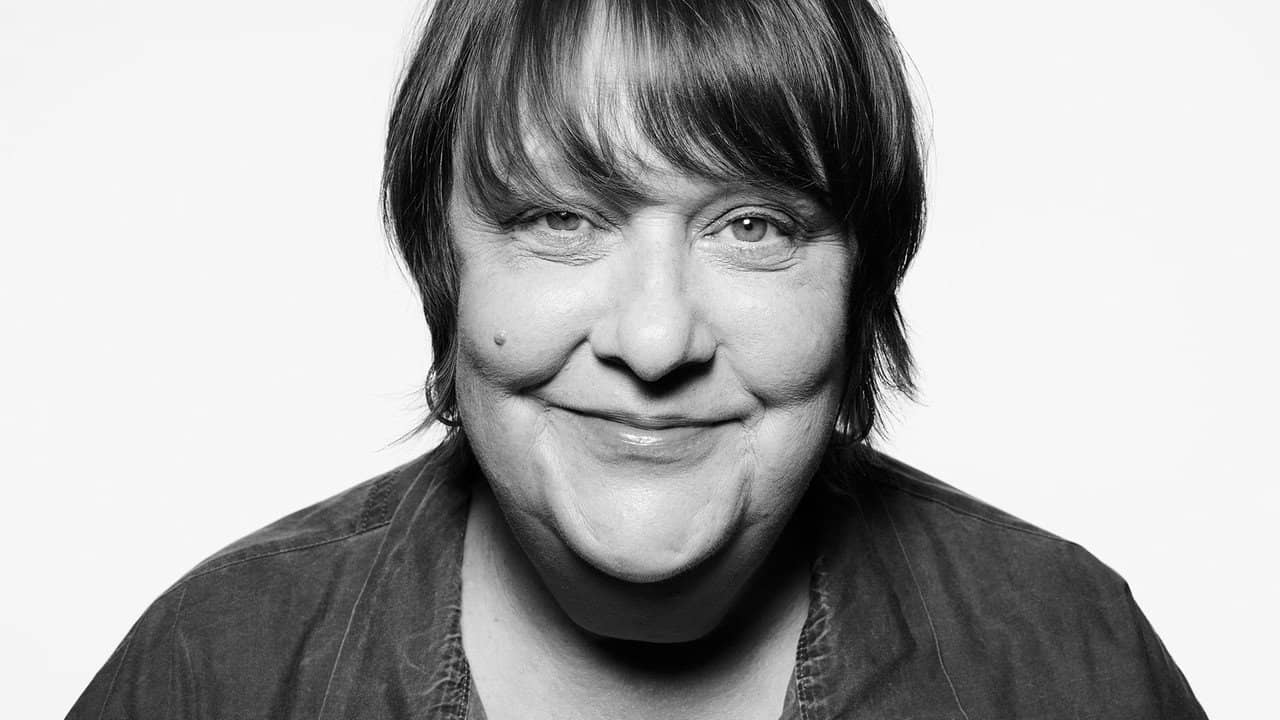 Kathy Burke's All Woman backdrop
