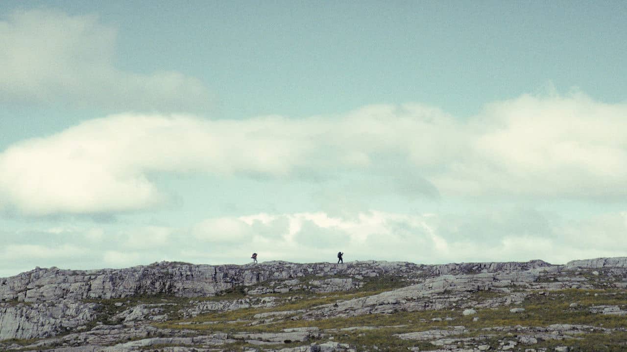 The North backdrop