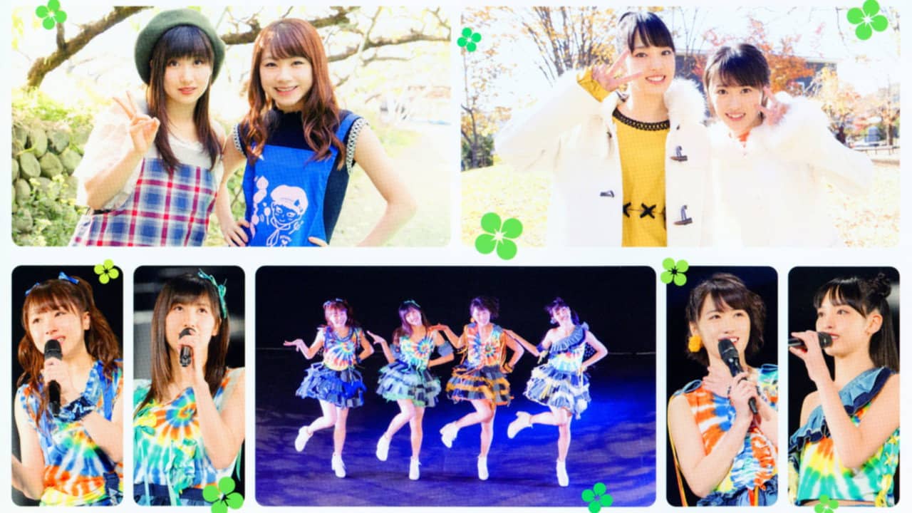 Morning Days Happy Holiday 10ki Member Iikubo Haruna・Ishida Ayumi・Sato Masaki・Kudo Haruka FC Tour in Yamanashi backdrop