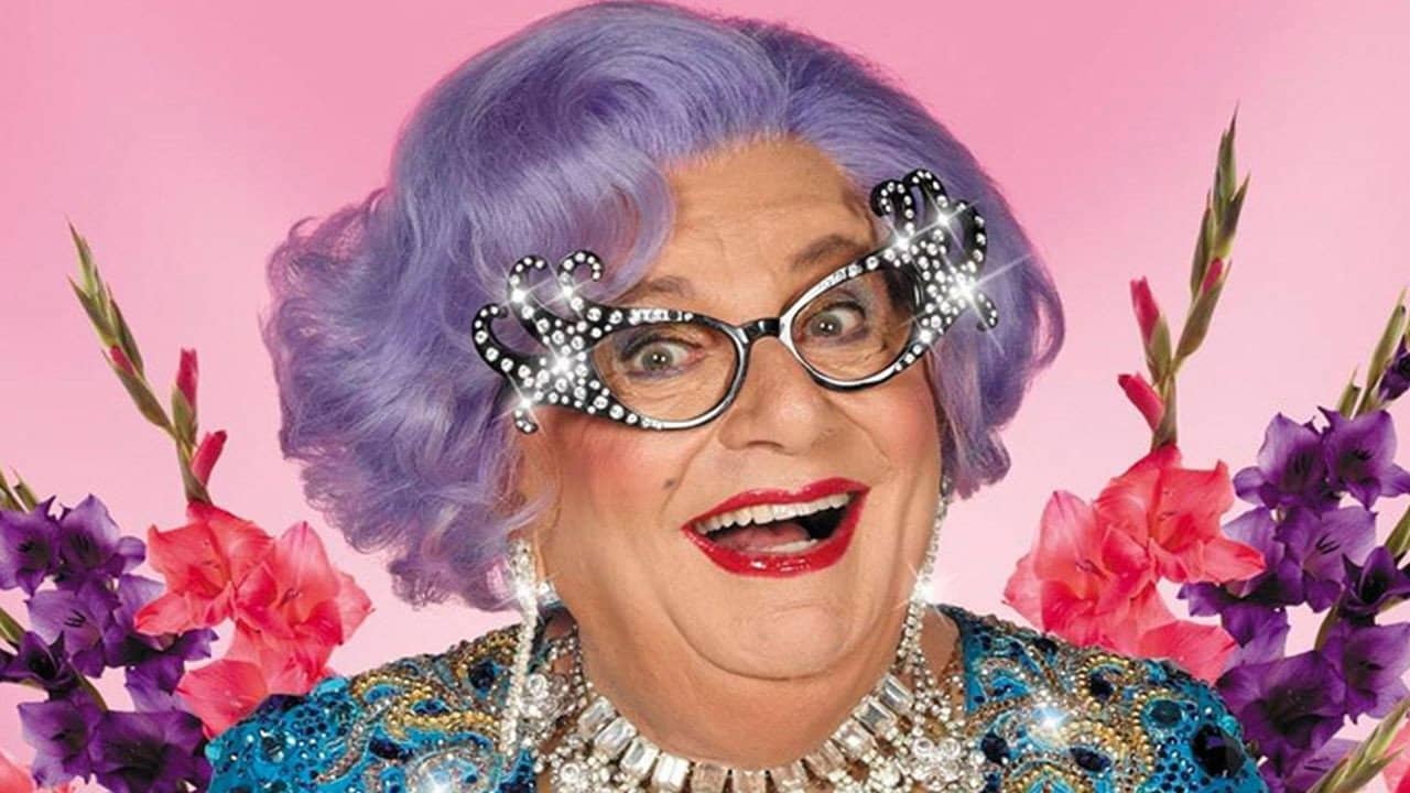 The Dame Edna Experience backdrop
