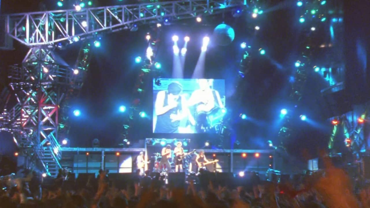 AC/DC: No Bull backdrop