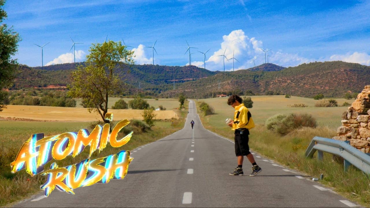 Atomic Rush backdrop
