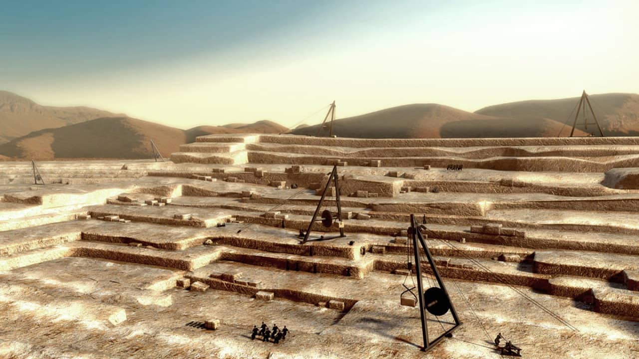 Herod's Lost Tomb backdrop