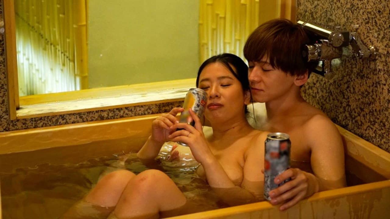 Hana Haruna Is Taking A Bath In The STRONG ERO BATH, And We Want To Taste That Strong Stuff For A Fucking Good Time backdrop