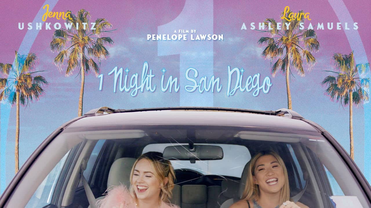 1 Night in San Diego backdrop