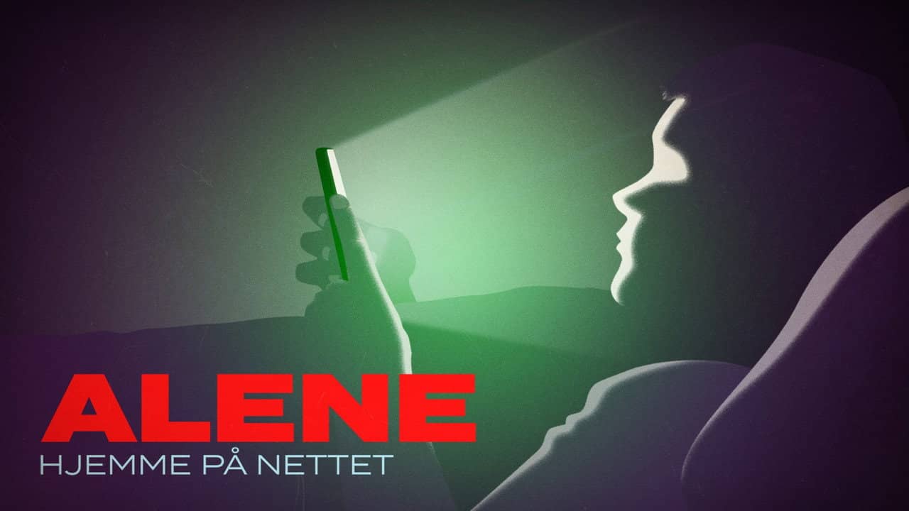 Alene hjemme på nettet backdrop