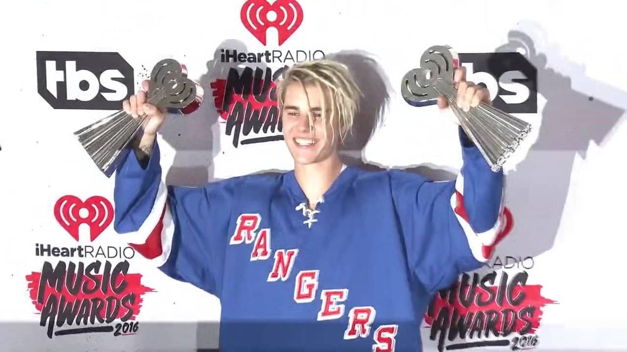 Justin Bieber: The New Me backdrop