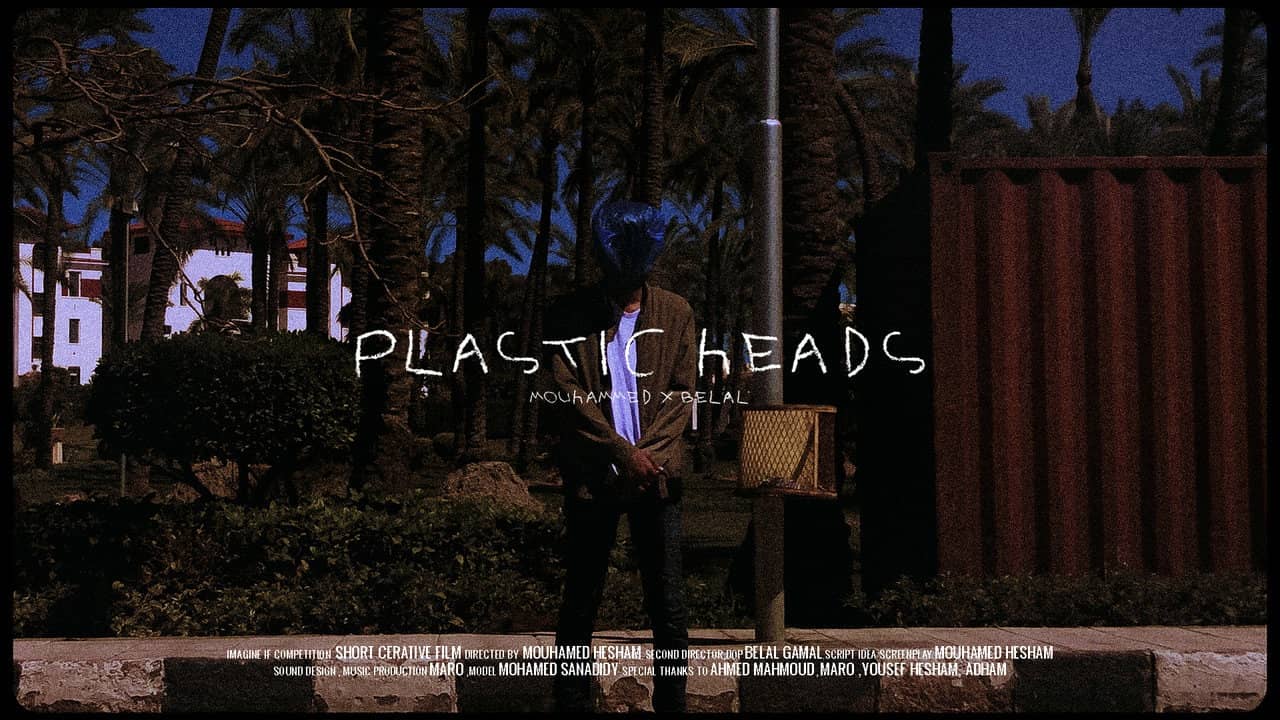Plastic Heads backdrop