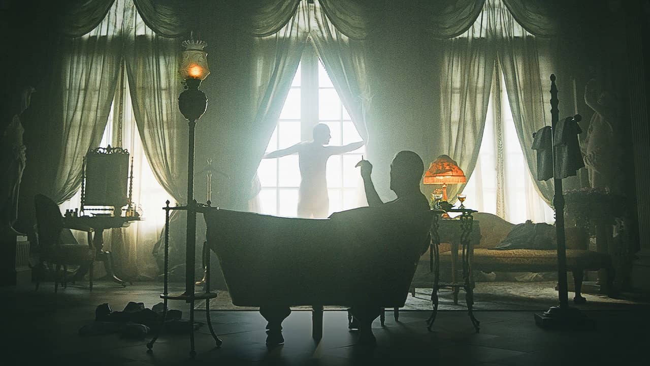 A Royal Secret backdrop