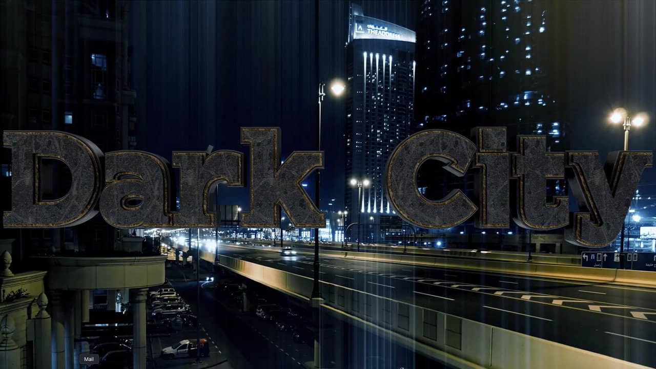 Dark City: Interval_575 backdrop
