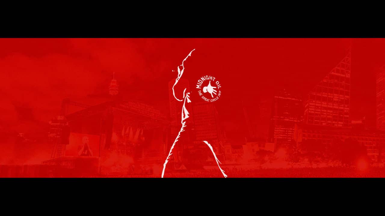 Midnight Oil - Armistice Day: Live At The Domain Sydney backdrop