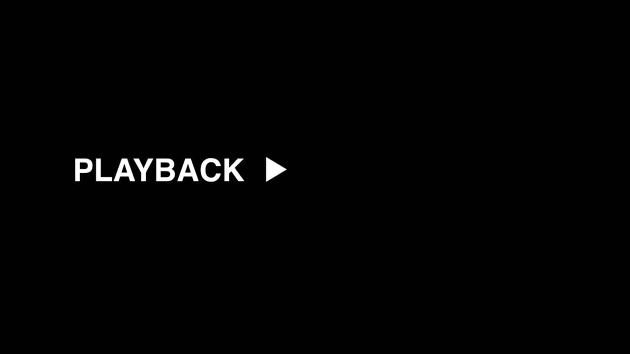 PLAYBACK backdrop