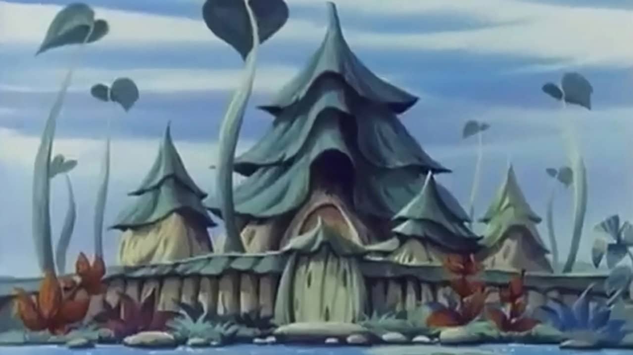 The Brave Frog backdrop