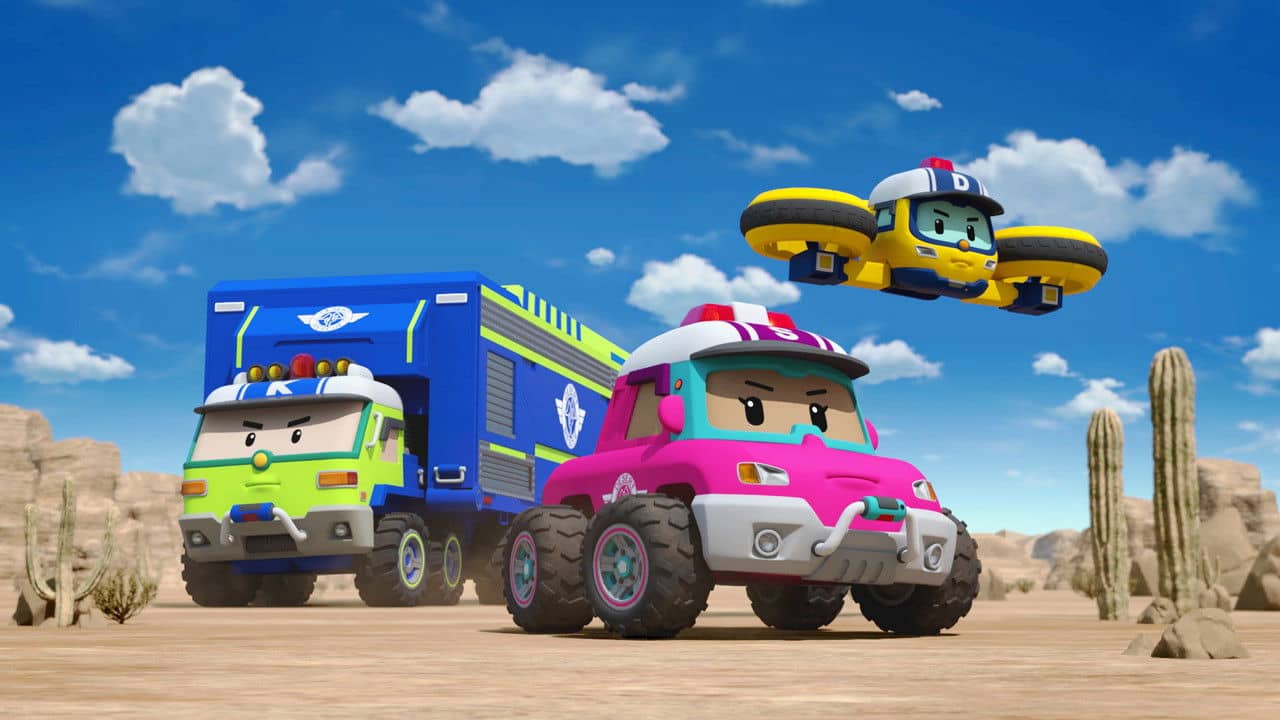 Robocar POLI Special: The Story of the Desert Rescue backdrop