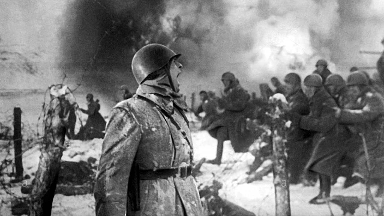 The Battle of Stalingrad backdrop