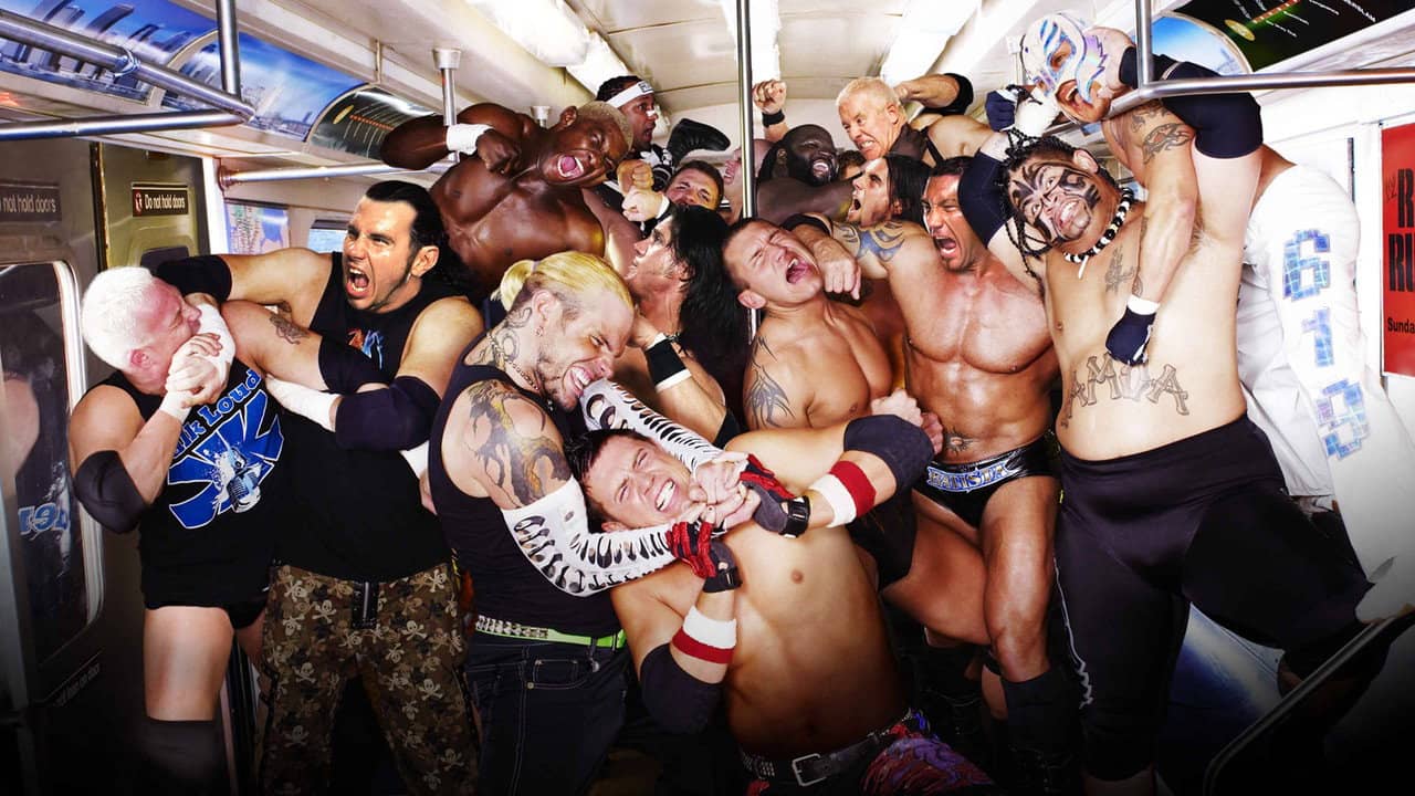 WWE Royal Rumble 2008 backdrop