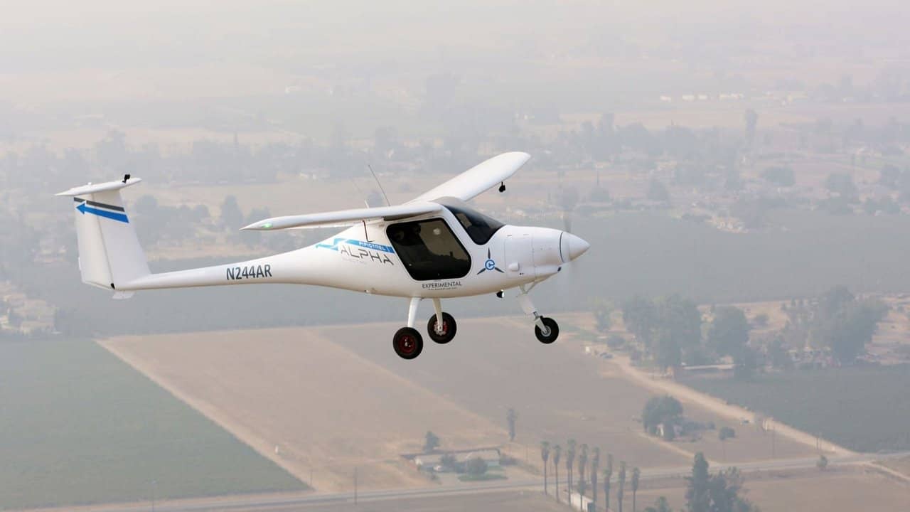 The Great Electric Airplane Race backdrop