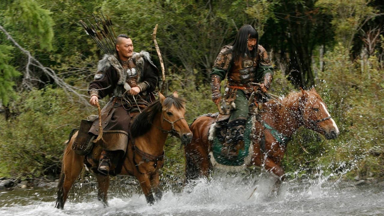 No Right to Die: Chinggis Khaan backdrop