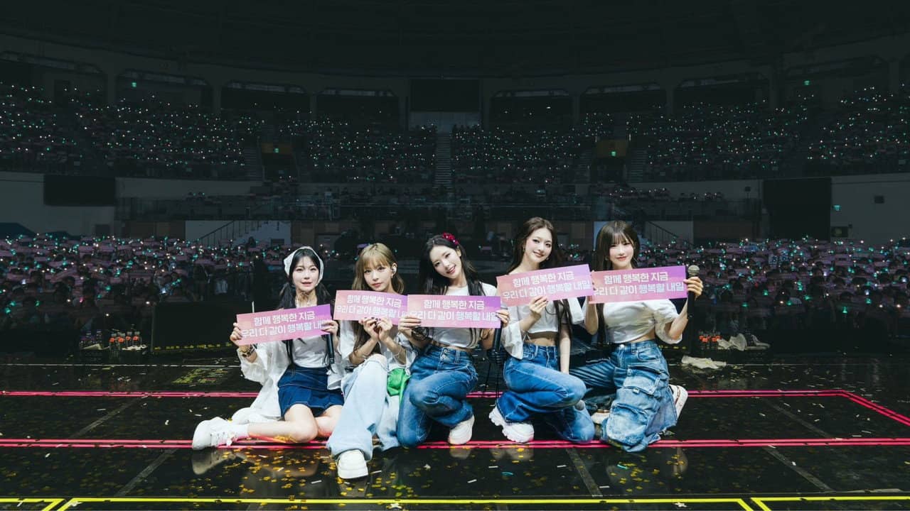 fromis_9 [NOW TOMORROW.] - Live in Seoul backdrop