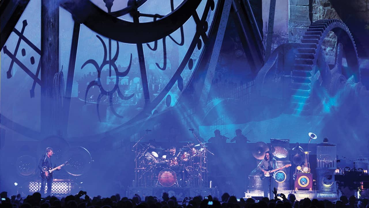 Rush - Clockwork Angels Tour backdrop