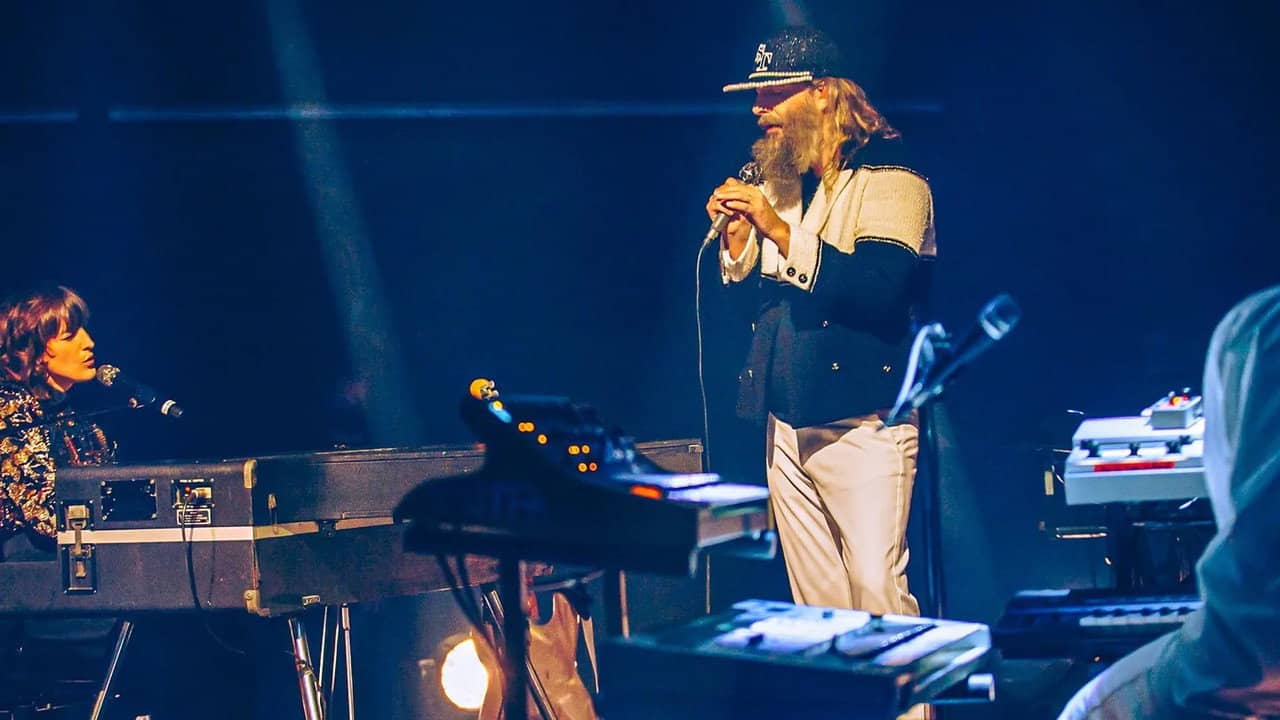 Sébastien Tellier @ ARTE Concert Festival 2020 backdrop