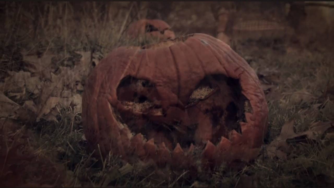 3 Dead Trick or Treaters backdrop