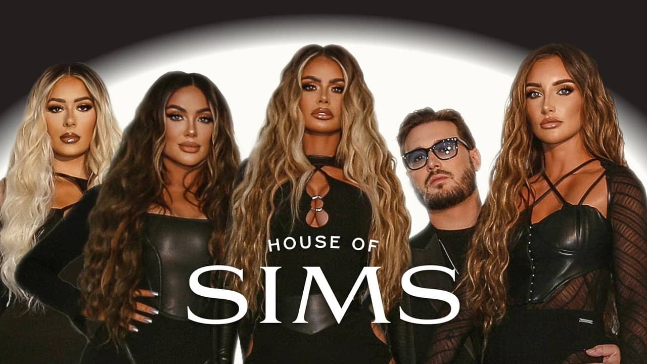 House of Sims backdrop