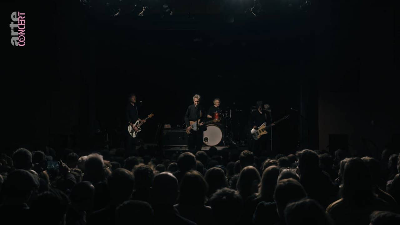 Tocotronic at Columbia Theater in Berlin backdrop