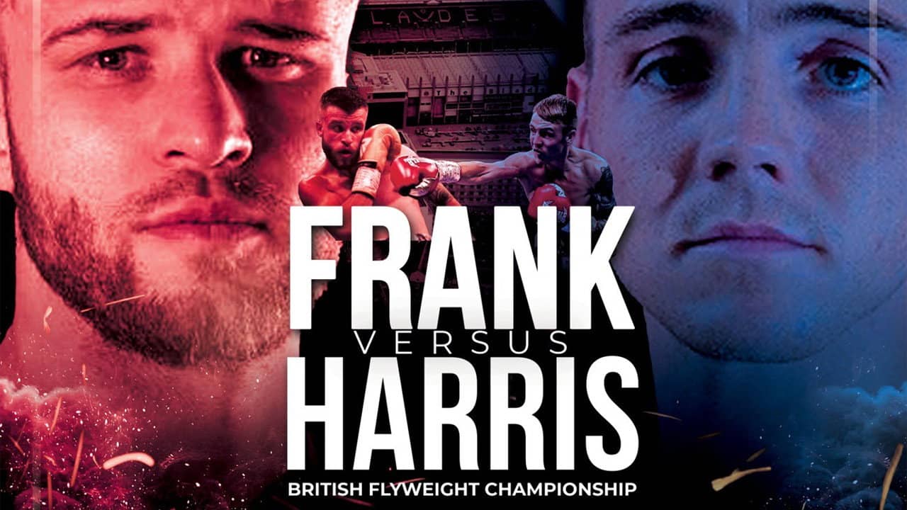 Tommy Frank vs. Jay Harris backdrop