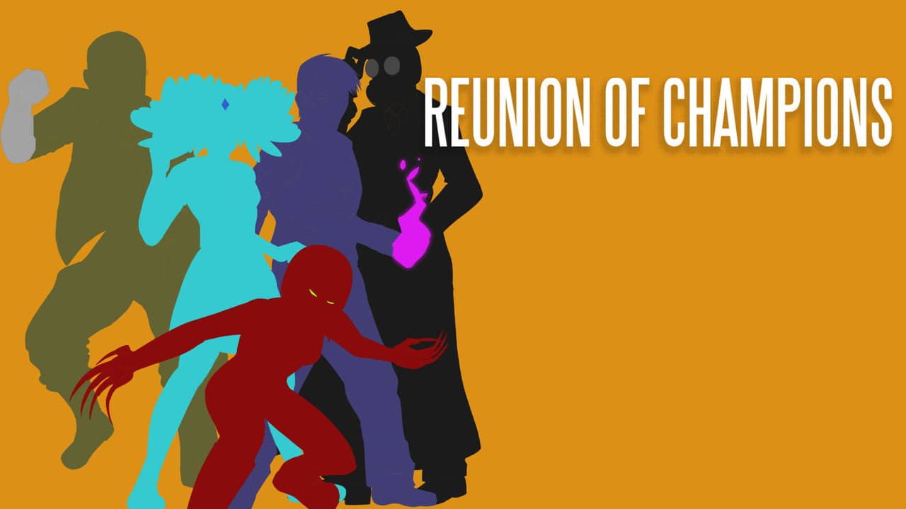 Reunion of Champions backdrop