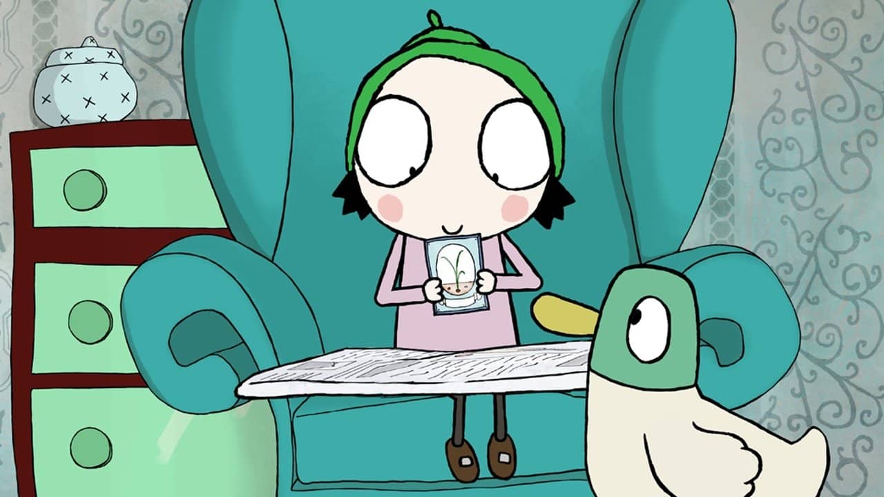 Sarah & Duck backdrop