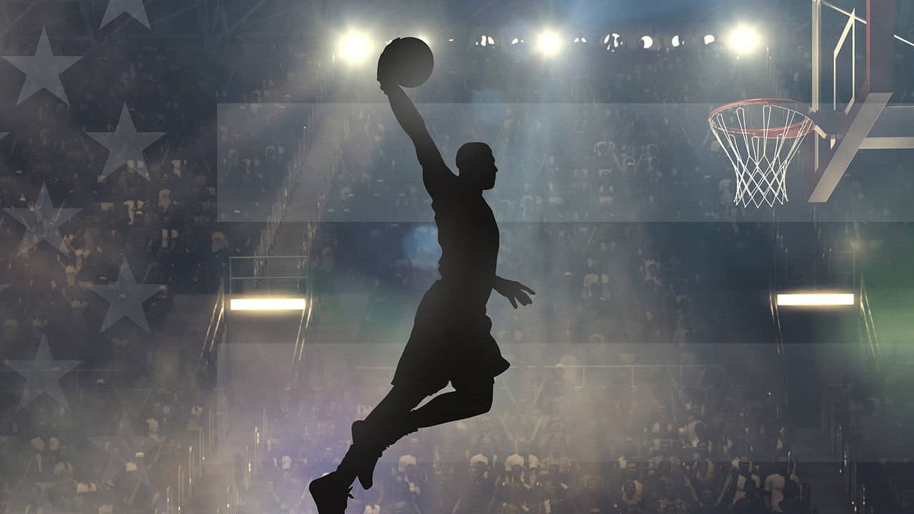 Shut Up and Dribble backdrop