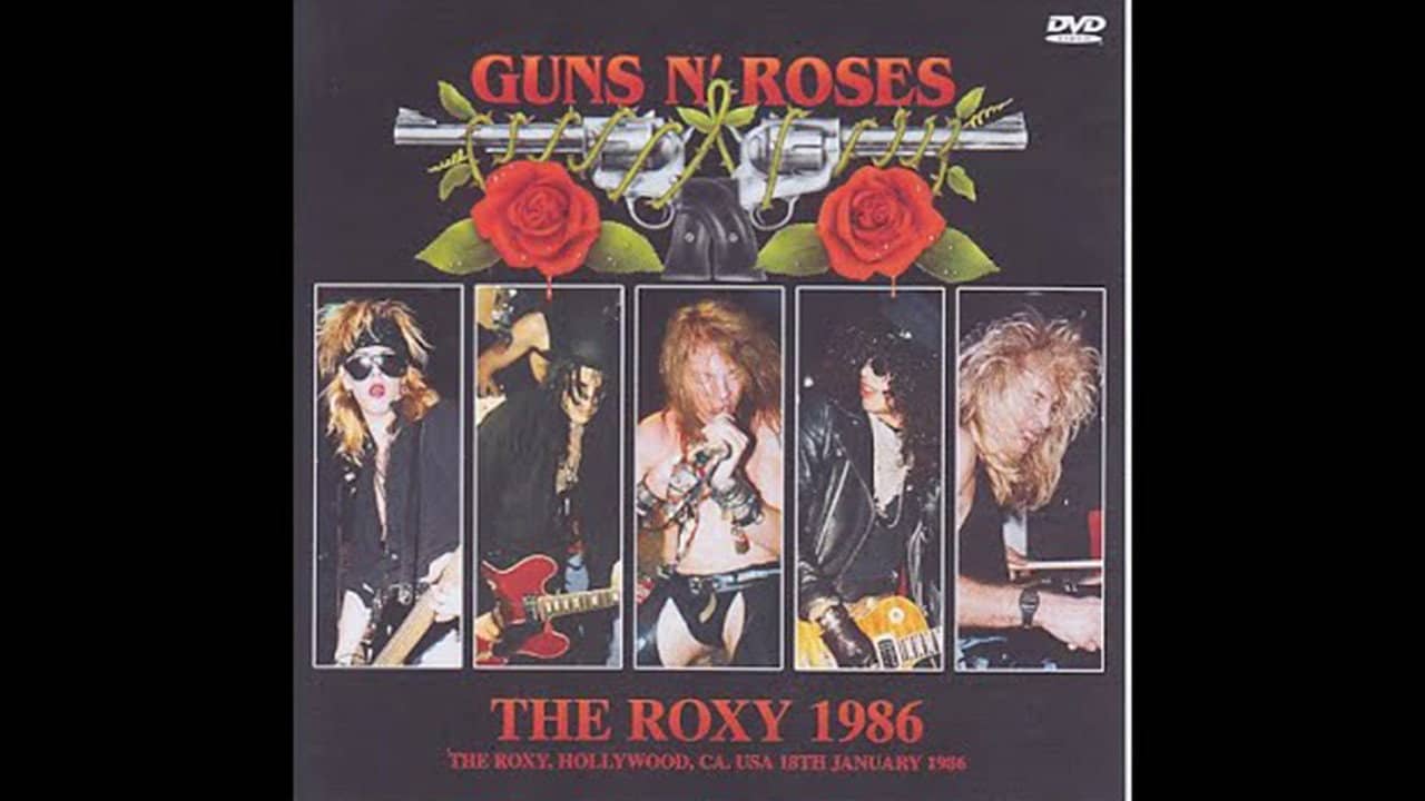 Guns N' Roses - Anything Goes Live At The Roxy backdrop