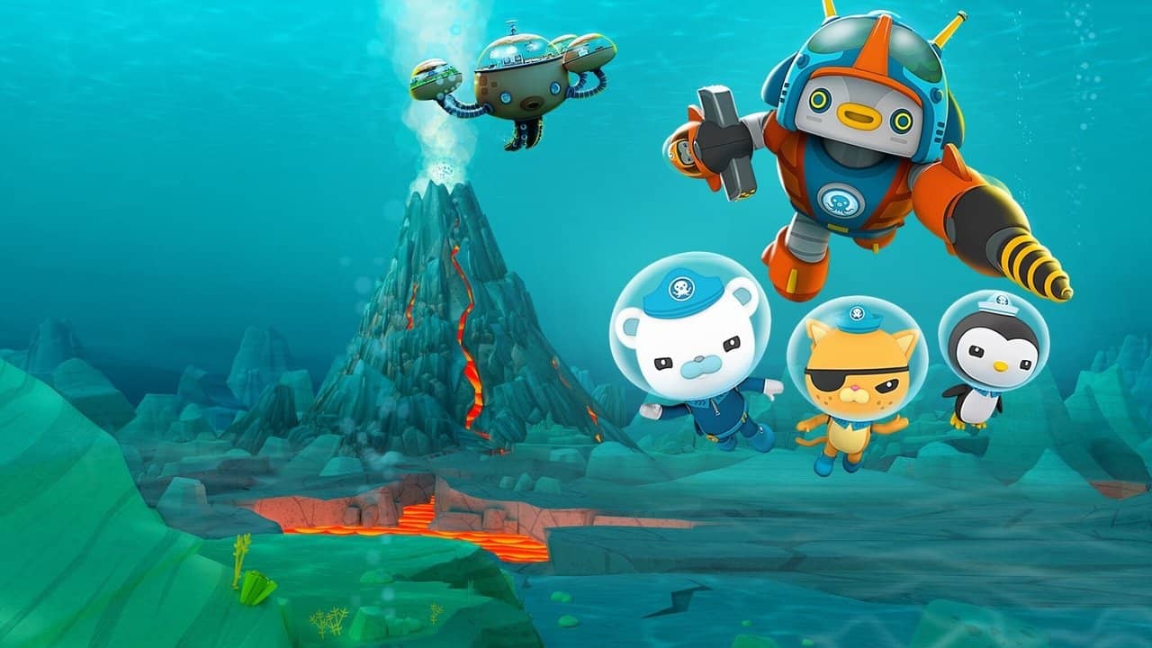 Octonauts and the Ring of Fire backdrop
