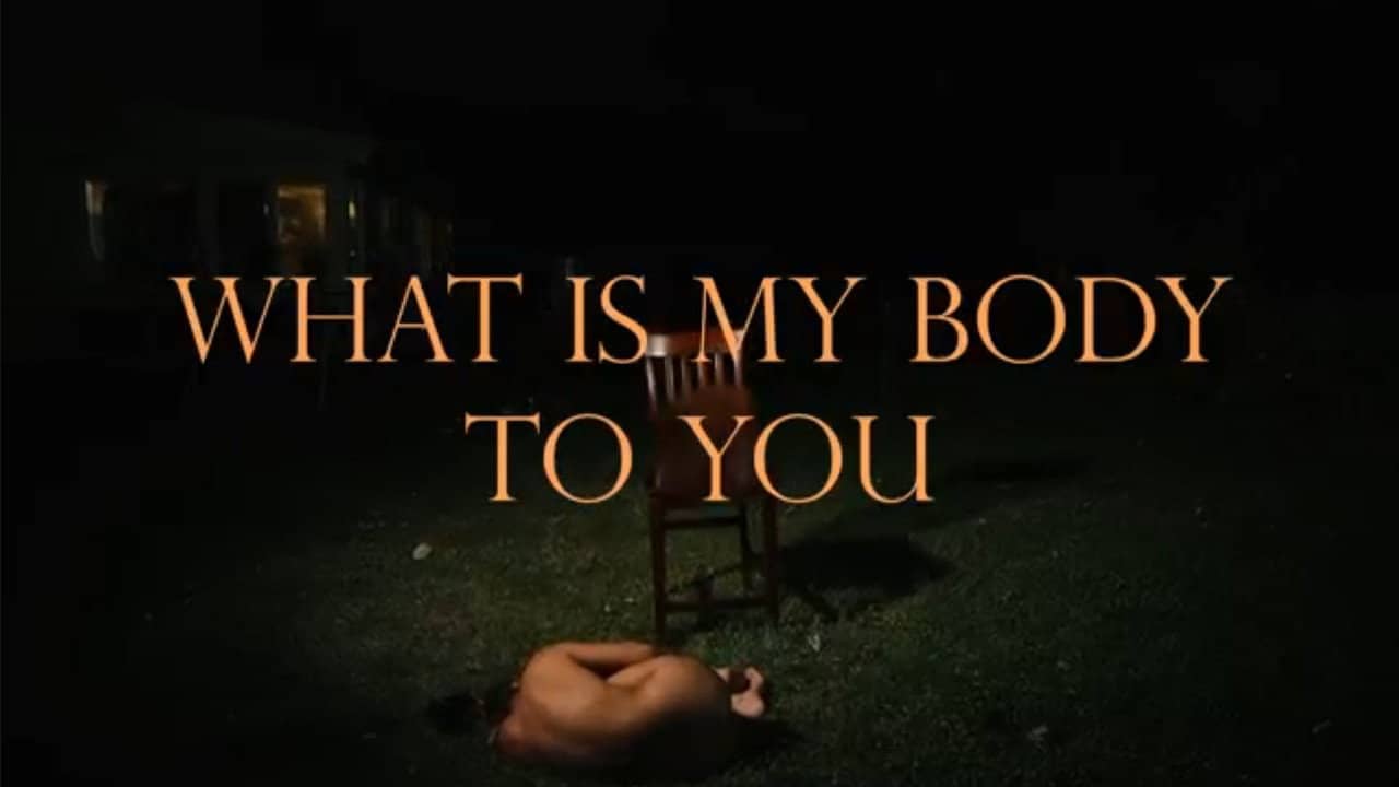 What Is My Body To You? backdrop