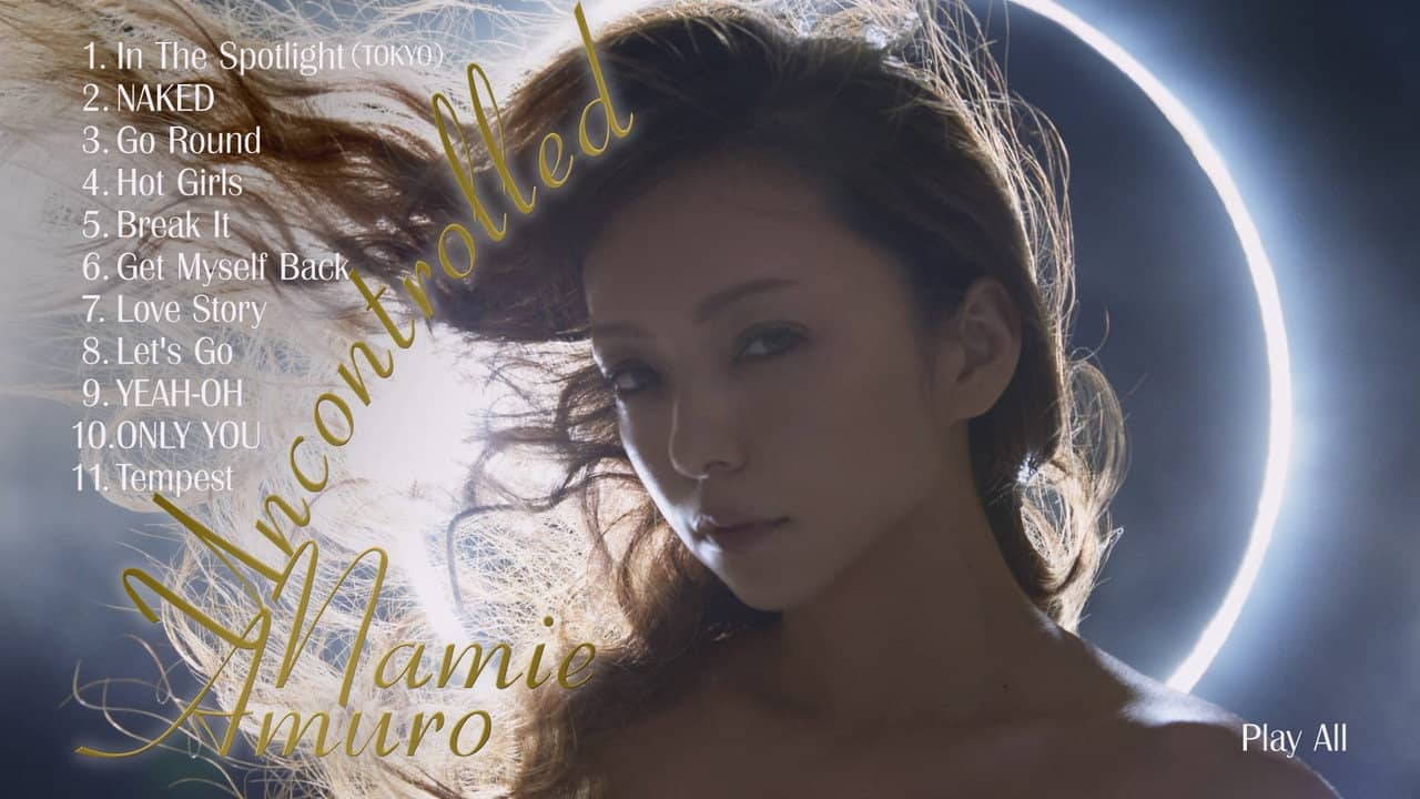安室奈美惠势不可挡 - Namie Amuro Uncontrolled backdrop