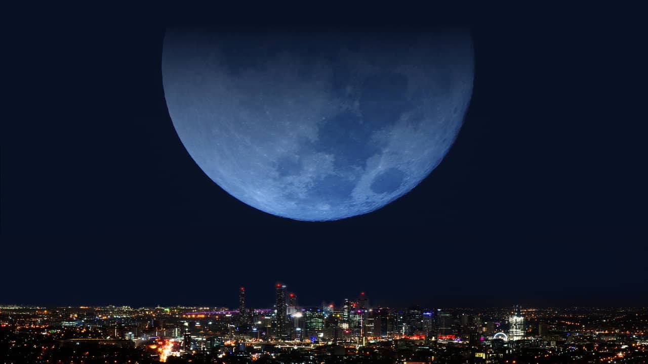 Night backdrop