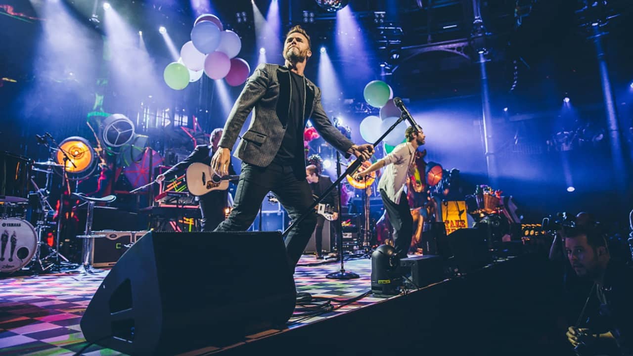 Take That: Apple Music Festival backdrop