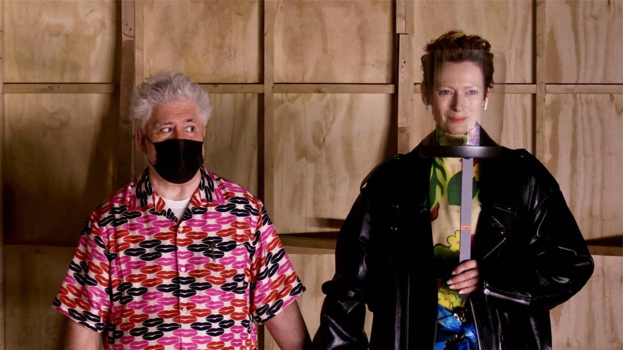The Human Voice Q&A With Pedro Almodovar And Tilda Swinton, Hosted By Mark Kermode backdrop
