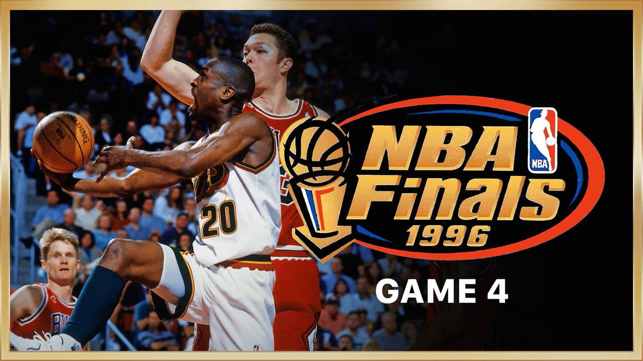 The 1996 NBA Finals backdrop