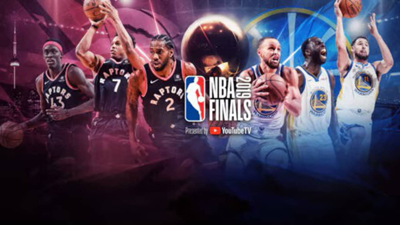 The 2019 NBA Finals backdrop