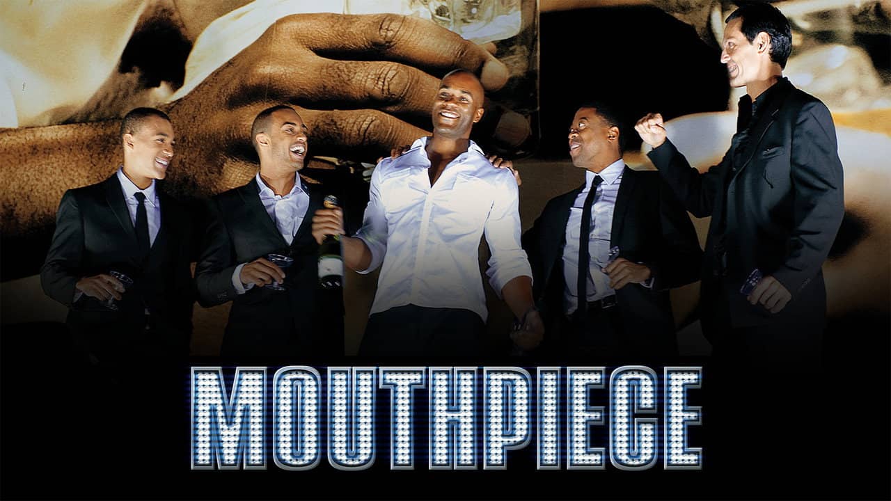 Mouthpiece backdrop