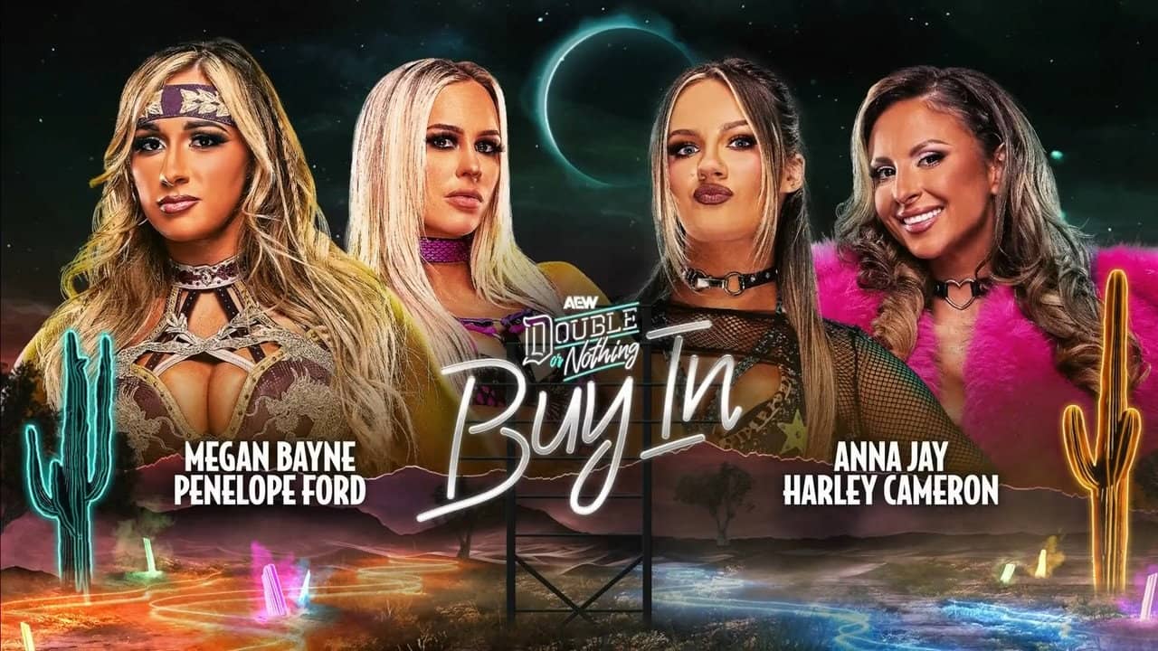 AEW Double or Nothing 2025: The Buy In backdrop