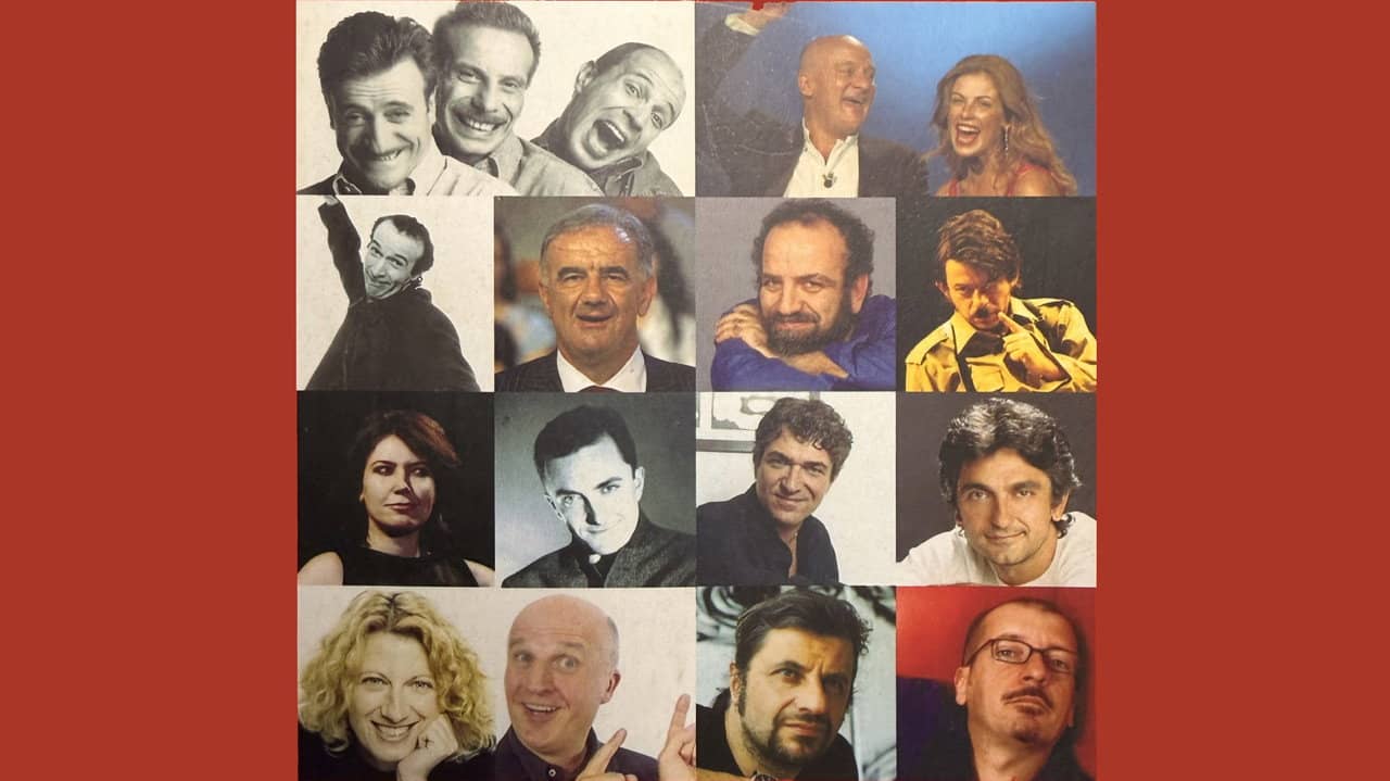 Collezione di risate backdrop