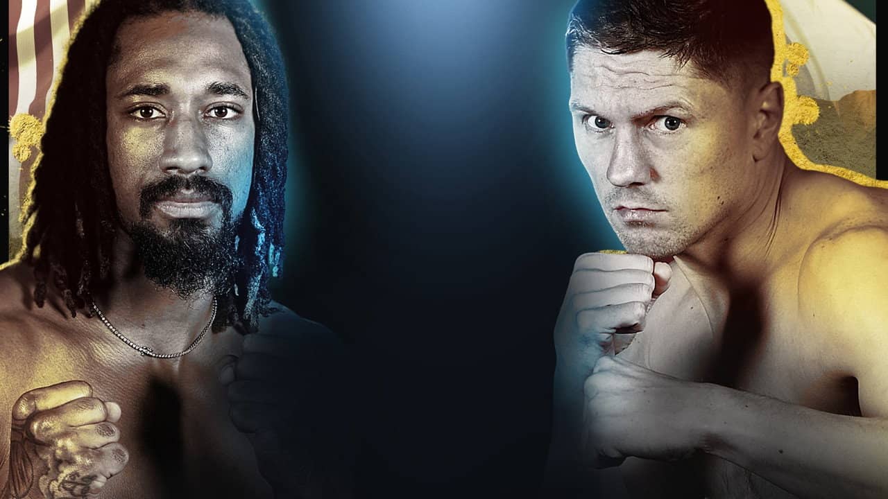 Demetrius Andrade vs. Jason Quigley backdrop