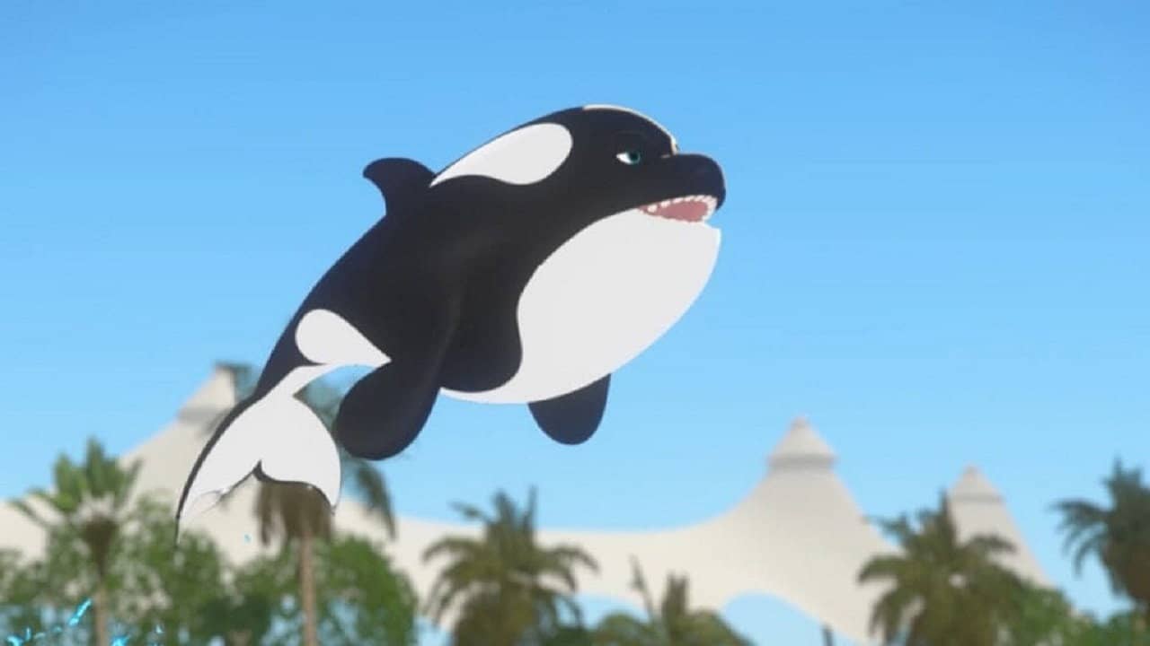 Morgan, la orca valiente backdrop